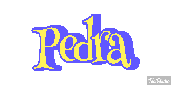 Pedra Efeito do texto