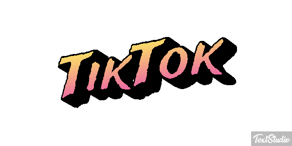 TikTok Efecto de texto