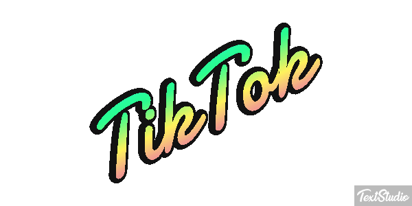 TikTok Efecto de texto