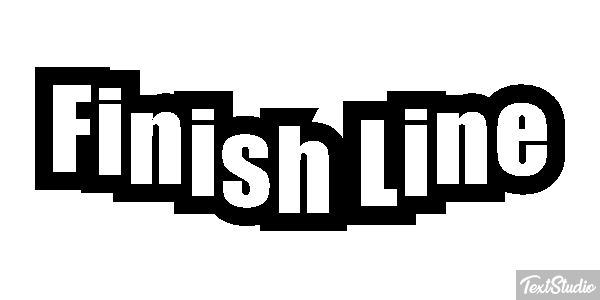 Finish Line Metin efekti