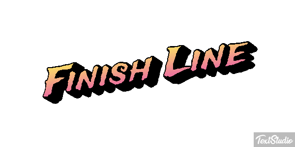 Finish Line Metin efekti