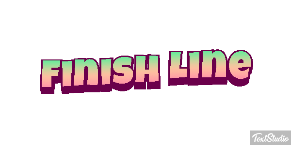 Finish Line Metin efekti