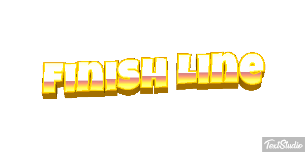 Finish Line Metin efekti