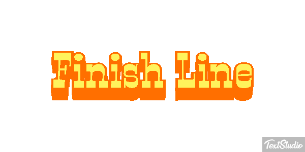 Finish Line Metin efekti