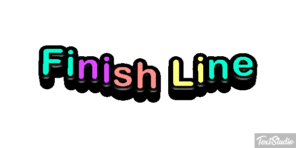 Finish Line Metin efekti