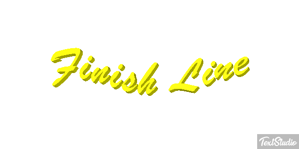 Finish Line Metin efekti