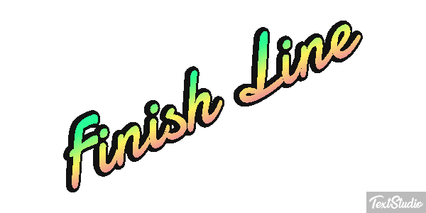 Finish Line Metin efekti