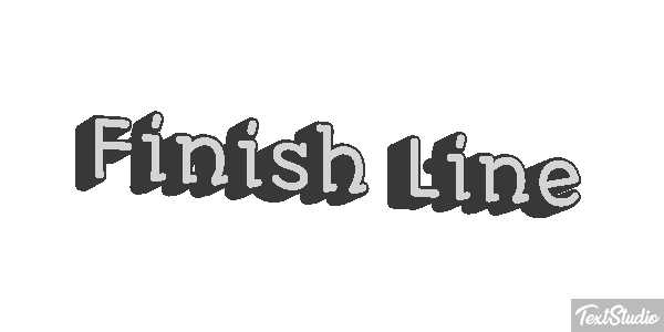 Finish Line Metin efekti