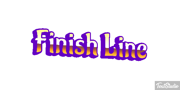 Finish Line Metin efekti