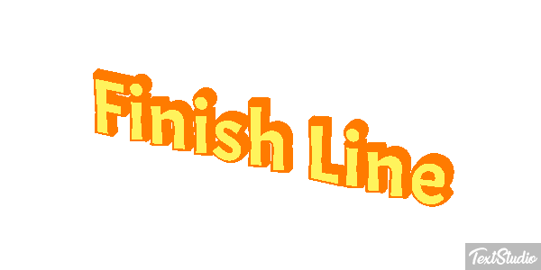 Finish Line Metin efekti