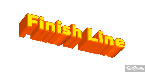 Finish Line Metin efekti