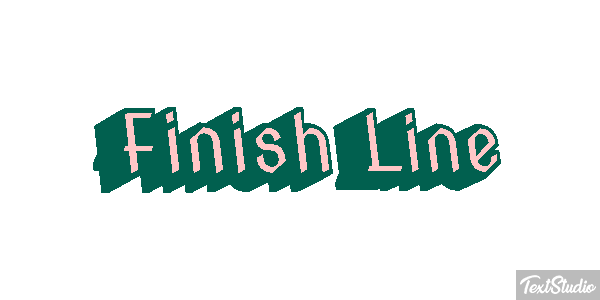 Finish Line Metin efekti