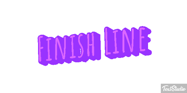 Finish Line Metin efekti