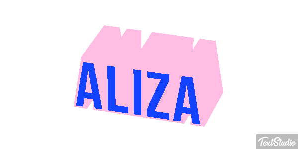 Aliza Text effect