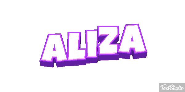 Aliza Text effect