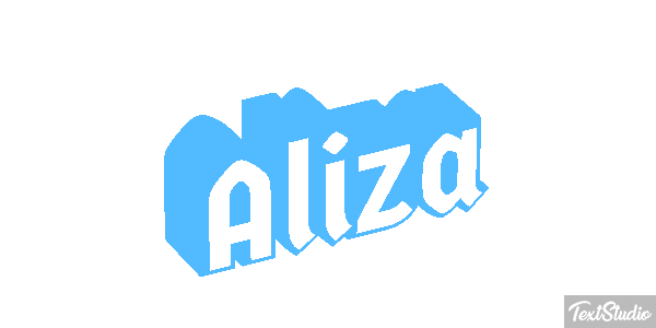 Aliza Text effect