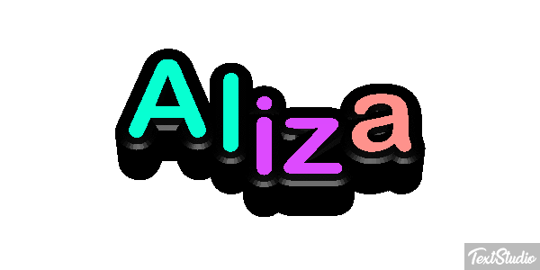 Aliza Text effect