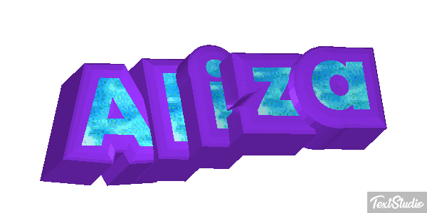 Aliza Text effect