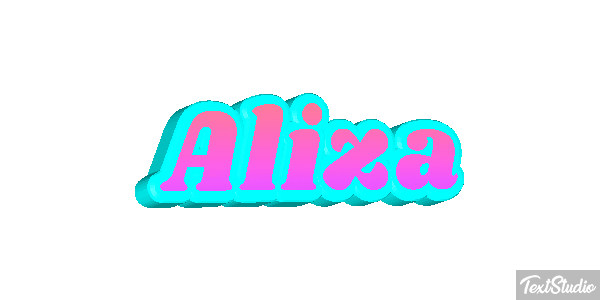 Aliza Text effect
