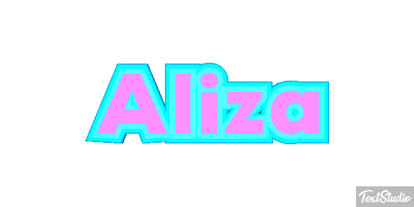 Aliza Text effect