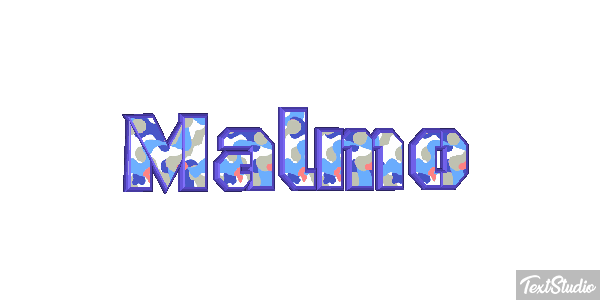 Malmö Tekst effect
