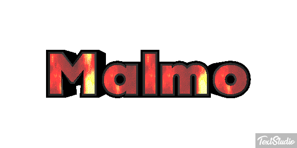 Malmö Tekst effect