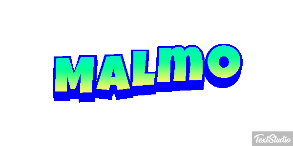 Malmö Tekst effect