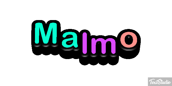 Malmö Tekst effect