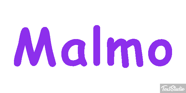 Malmö Tekst effect
