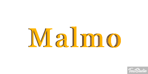 Malmö Tekst effect