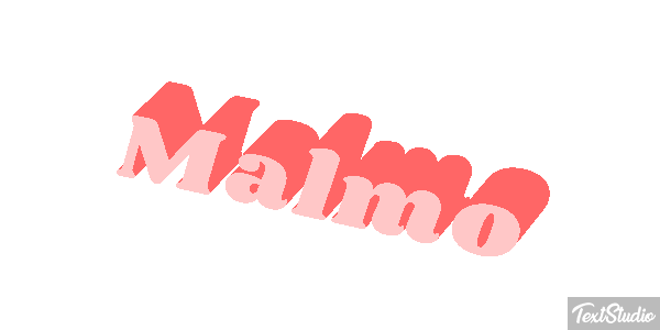 Malmö Tekst effect