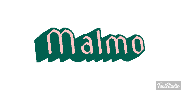 Malmö Tekst effect