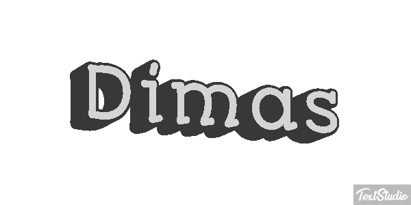 Dimas Efecto de texto