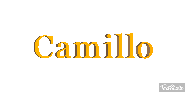 Camillo Effetto testo