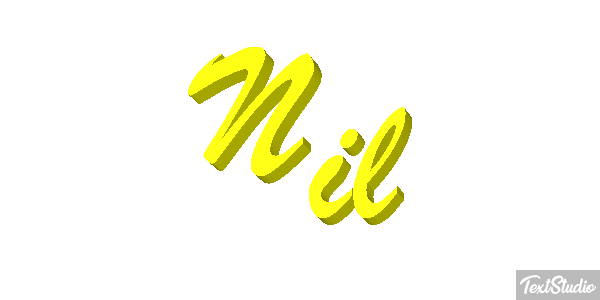 Nil Efeito do texto