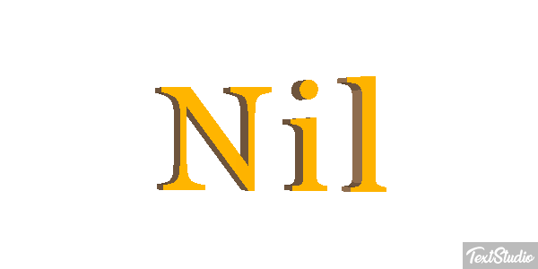 Nil Efeito do texto