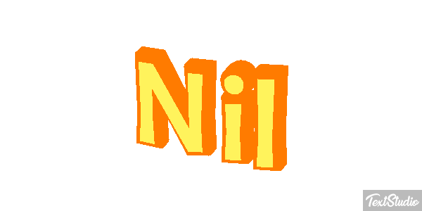 Nil Efeito do texto
