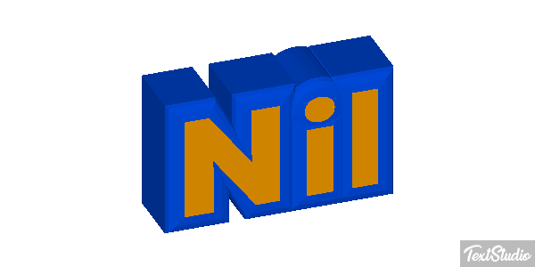 Nil Efeito do texto