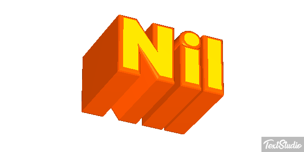 Nil Efeito do texto