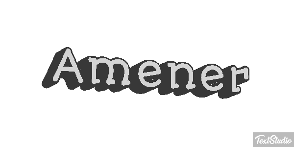 Amener Effet de texte