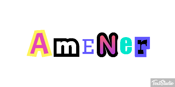 Amener Effet de texte