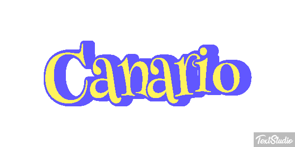 Canario Effet de texte