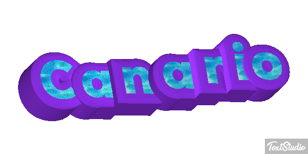 Canario Effet de texte