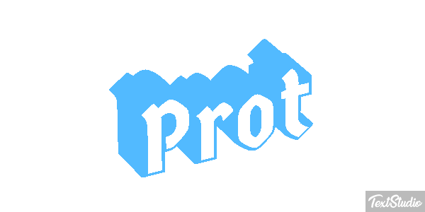 Prot Tekst effect