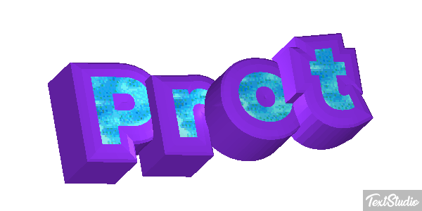 Prot Tekst effect