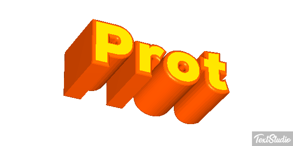 Prot Tekst effect