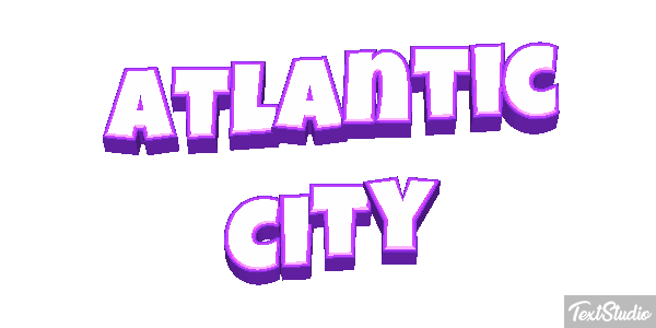 Atlantic City Texteffekt