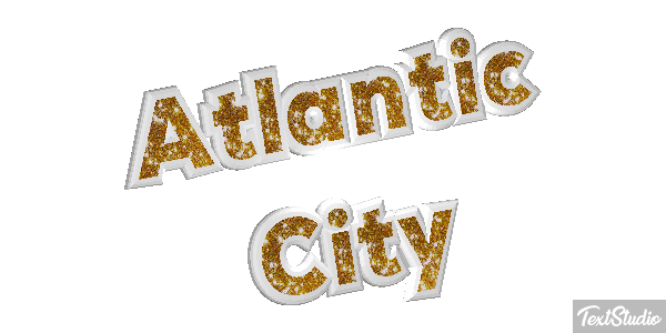 Atlantic City Texteffekt