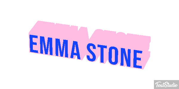 Emma Stone Efecto de texto