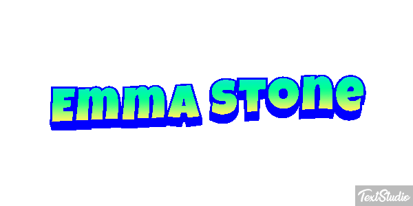 Emma Stone Efecto de texto